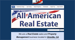 Desktop Screenshot of allamericanrealestate1.com